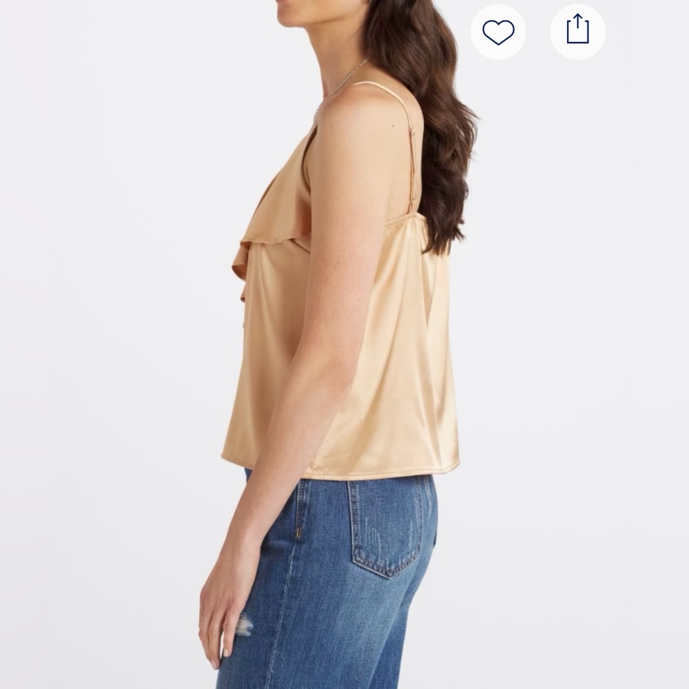 Gilli Quinn Satin Blouse NWT! - Picture 5 of 5